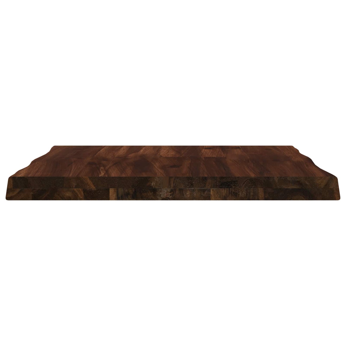 Live Edge Table Top 40 x 40 x 3.5 cm Square Solid Acacia Wood