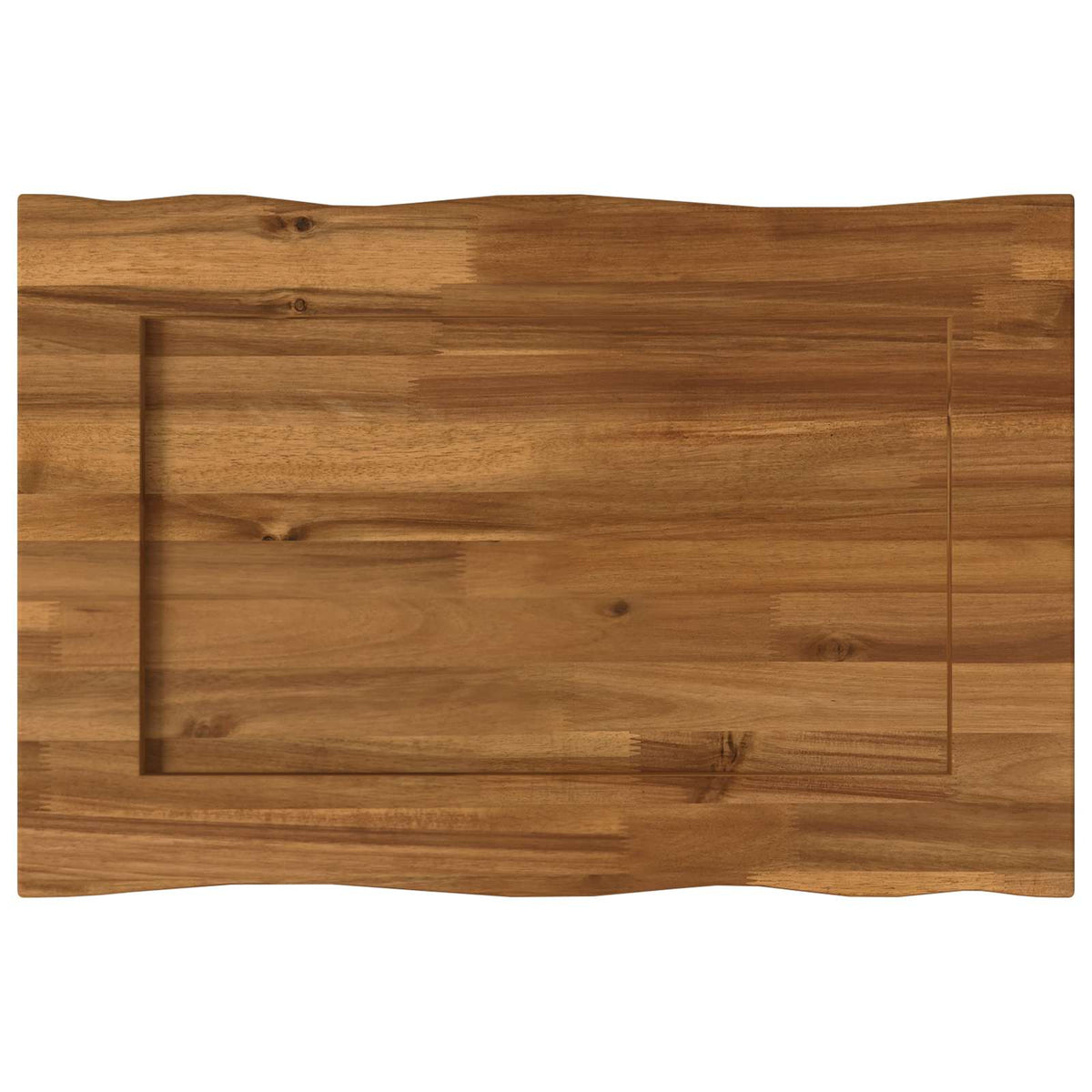 Live Edge Table Top 50 x 40 x 3.5 cm Rectangular Natural