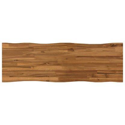 Live Edge Table Top 110 x 40 x 3.5 cm Rectangular Natural