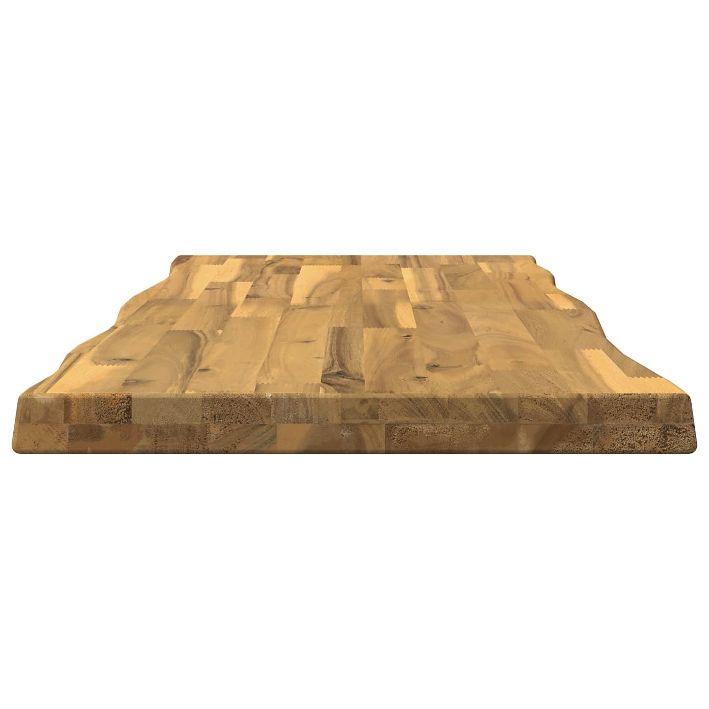 Live Edge Table Top 110 x 40 x 3.5 cm Rectangular White