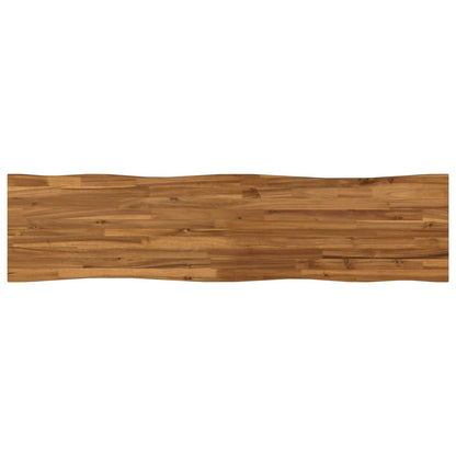 Live Edge Table Top 140 x 40 x 3.5 cm Rectangular Natural