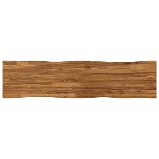 Live Edge Table Top 160 x 40 x 3.5 cm Rectangular Natural