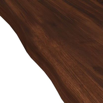 Live Edge Table Top 60 x 60 x 3.5 cm Square Solid Acacia Wood