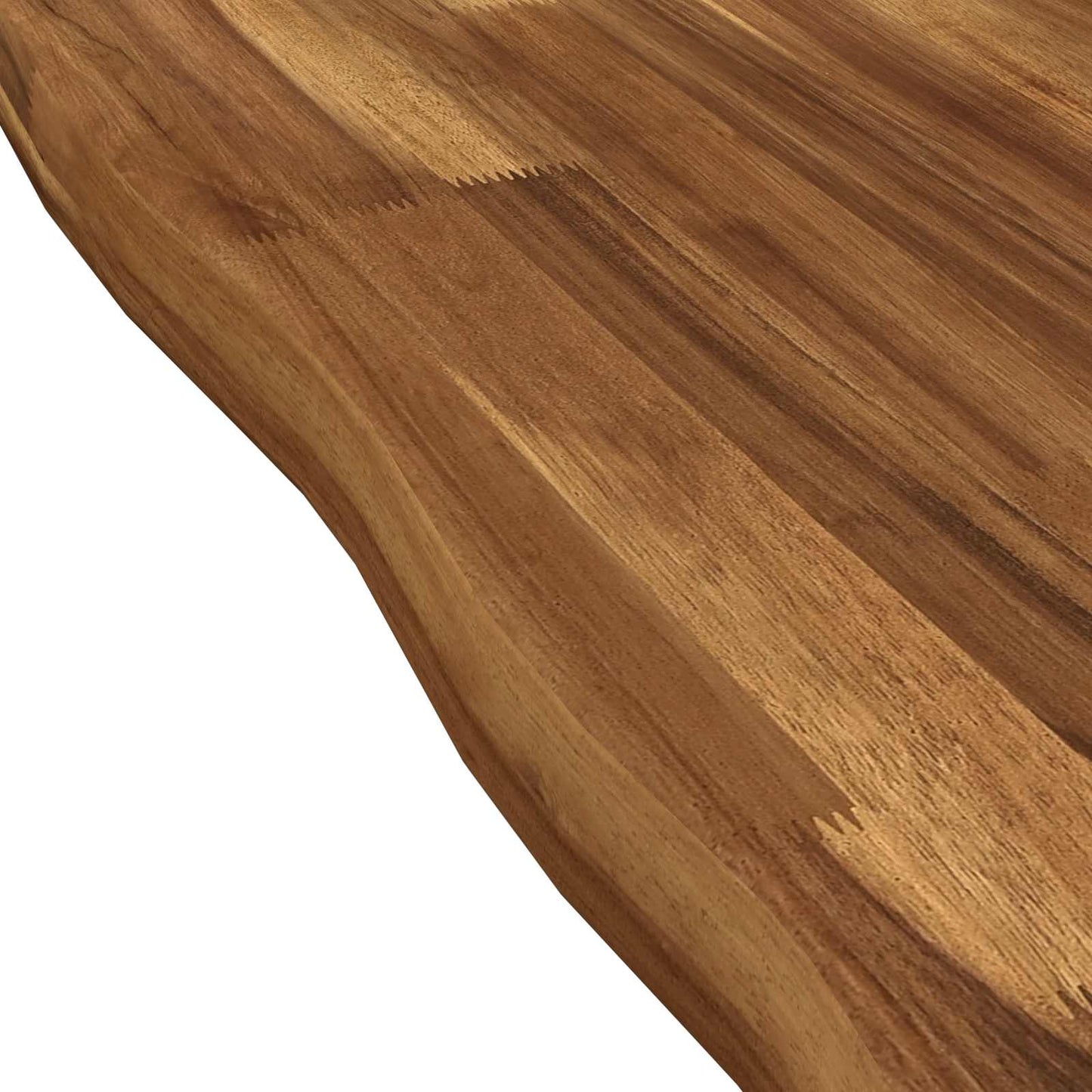 Live Edge Table Top 70 x 60 x 3.5 cm Rectangular Natural