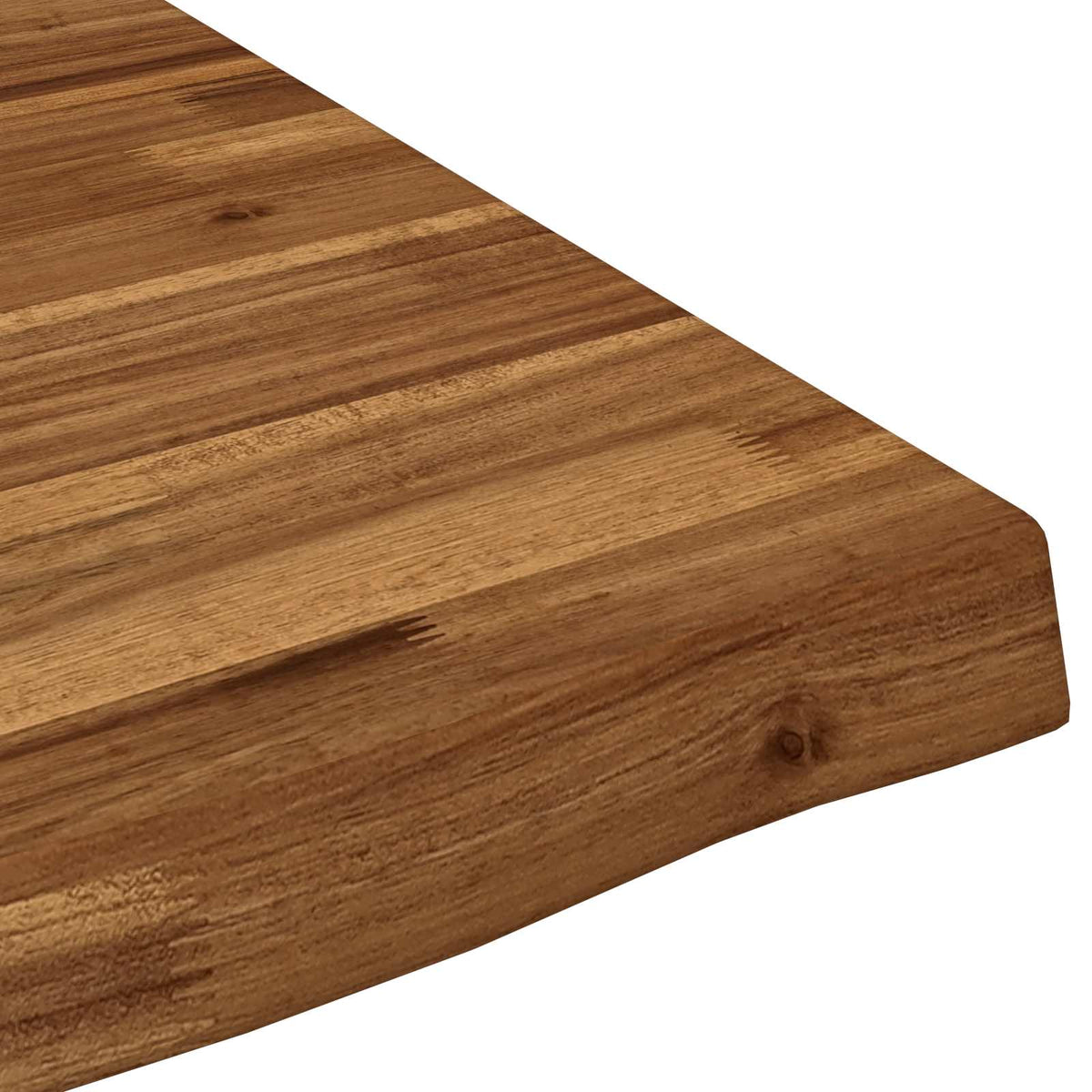 Live Edge Table Top 80 x 60 x 3.5 cm Rectangular Natural