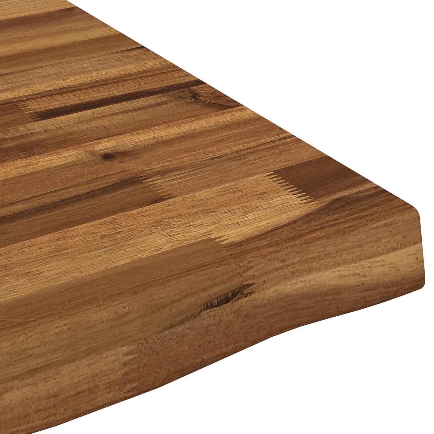 Live Edge Table Top 90 x 60 x 3.5 cm Rectangular Natural