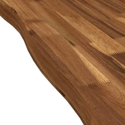 Live Edge Table Top 120 x 60 x 3.5 cm Rectangular Natural