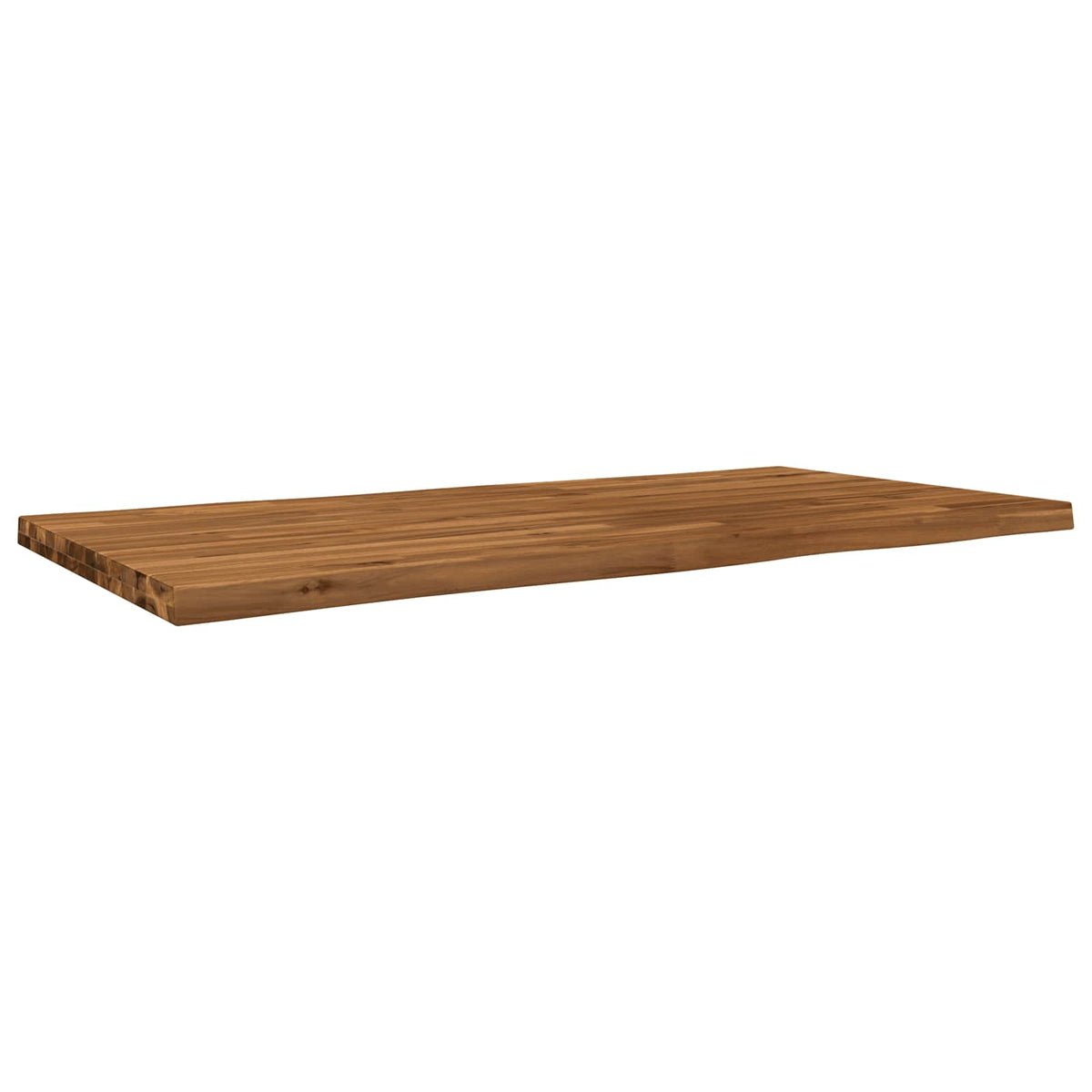 Live Edge Table Top 120 x 60 x 3.5 cm Rectangular Natural