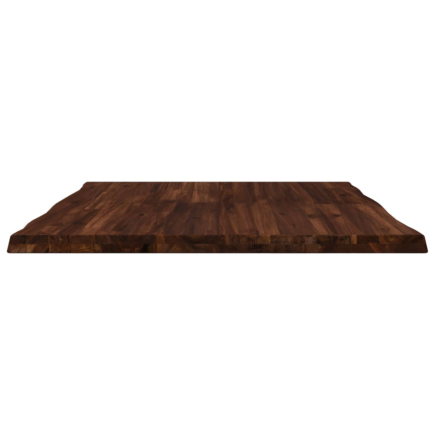 Live Edge Table Top 90 x 90 x 3.5 cm Square Solid Acacia Wood