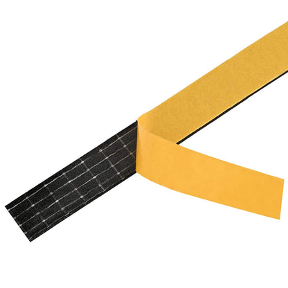 Self-adhesive Foam Tape 2 pcs Black 10mm x 10m CR Foam