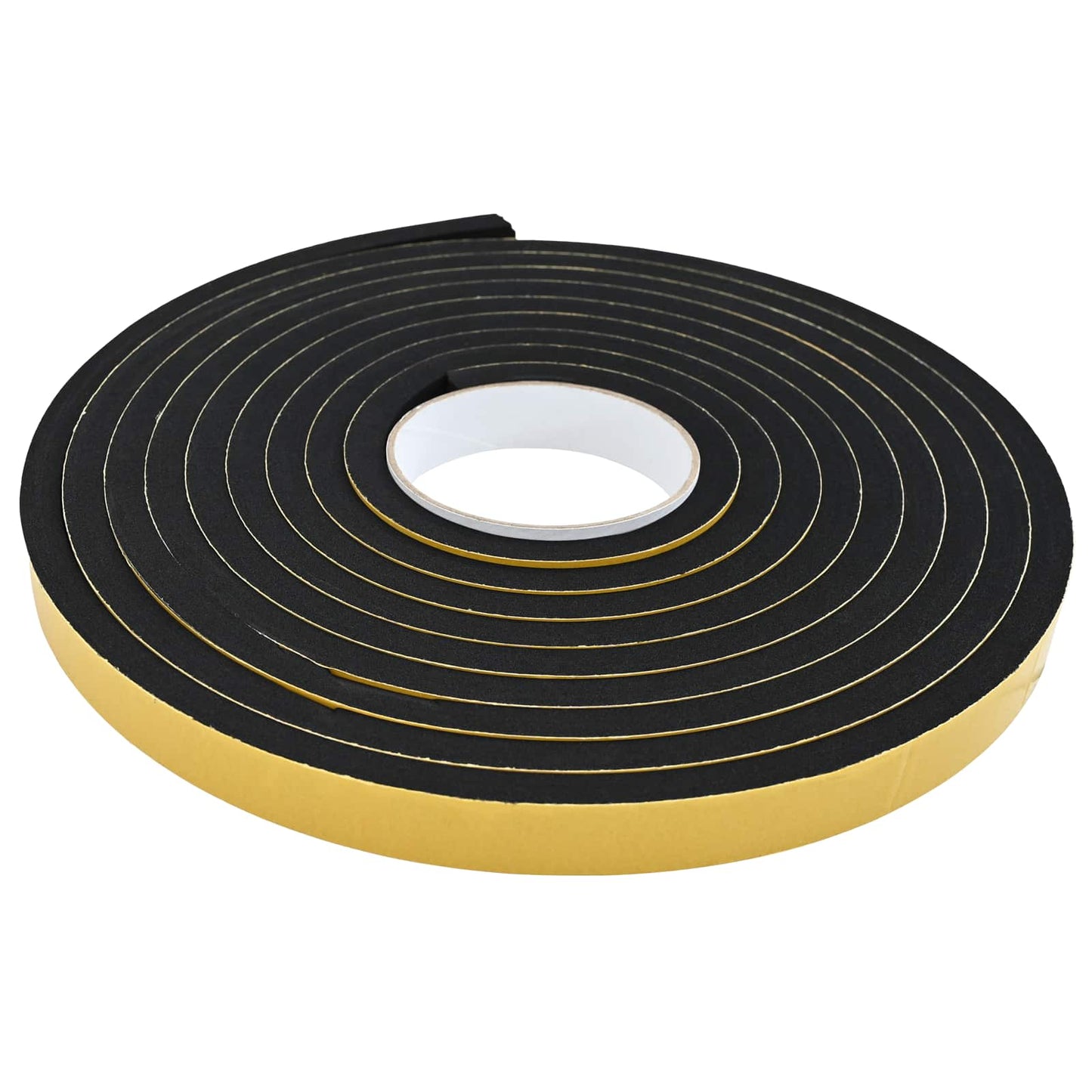 Self-adhesive Foam Tape 2 pcs Black 15mm x 5m CR Foam