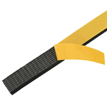 Self-adhesive Foam Tape 10 pcs Black 15mm x 5m CR Foam