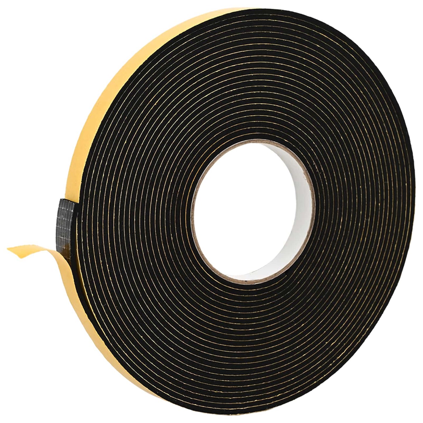 Self-adhesive Foam Tape 2 pcs Black 20mm x 10m CR Foam