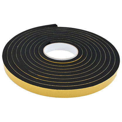 Self-adhesive Foam Tape 4 pcs Black 20mm x 5m CR Foam