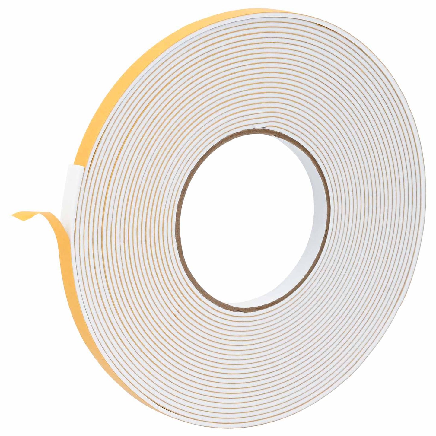 Self-adhesive Foam Tape 2 pcs White 10mm x 10m CR Foam