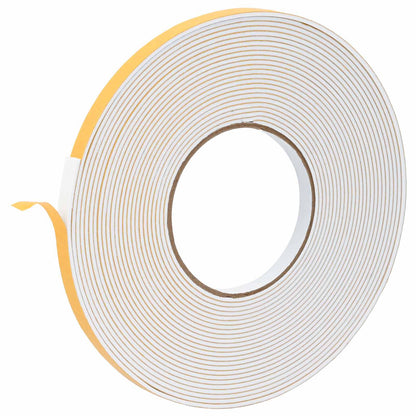 Self-adhesive Foam Tape White 10mm x 10m CR Foam