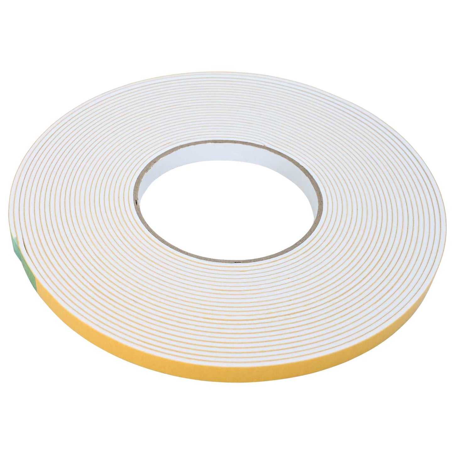 Self-adhesive Foam Tape 2 pcs White 10mm x 10m CR Foam