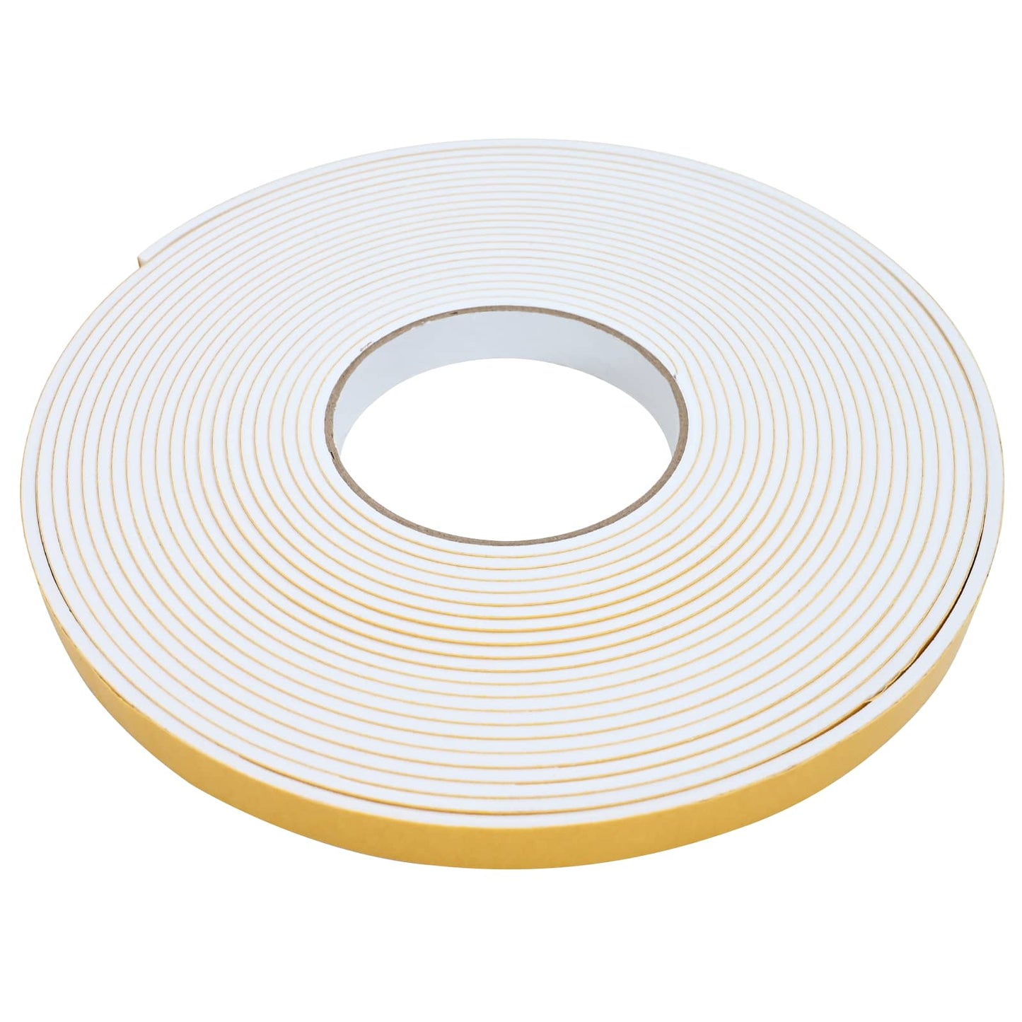 Self-adhesive Foam Tape 2 pcs White 15mm x 10m CR Foam