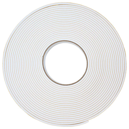 Self-adhesive Foam Tape 5 pcs White 15mm x 10m CR Foam