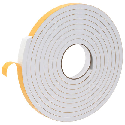 Self-adhesive Foam Tape 2 pcs White 15mm x 5m CR Foam