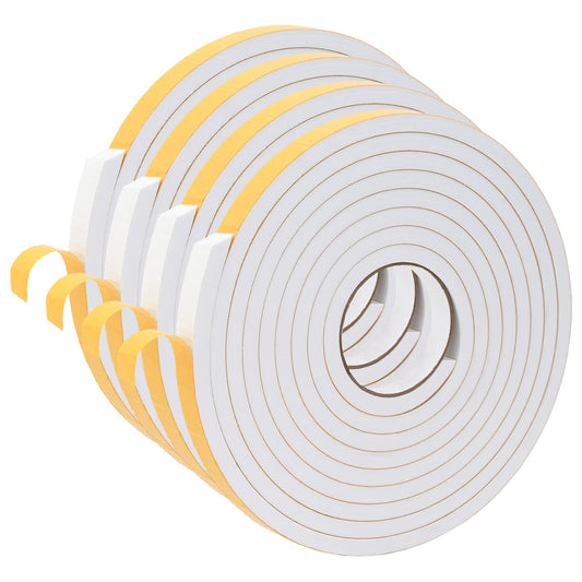 Self-adhesive Foam Tape 4 pcs White 20mm x 5m CR Foam