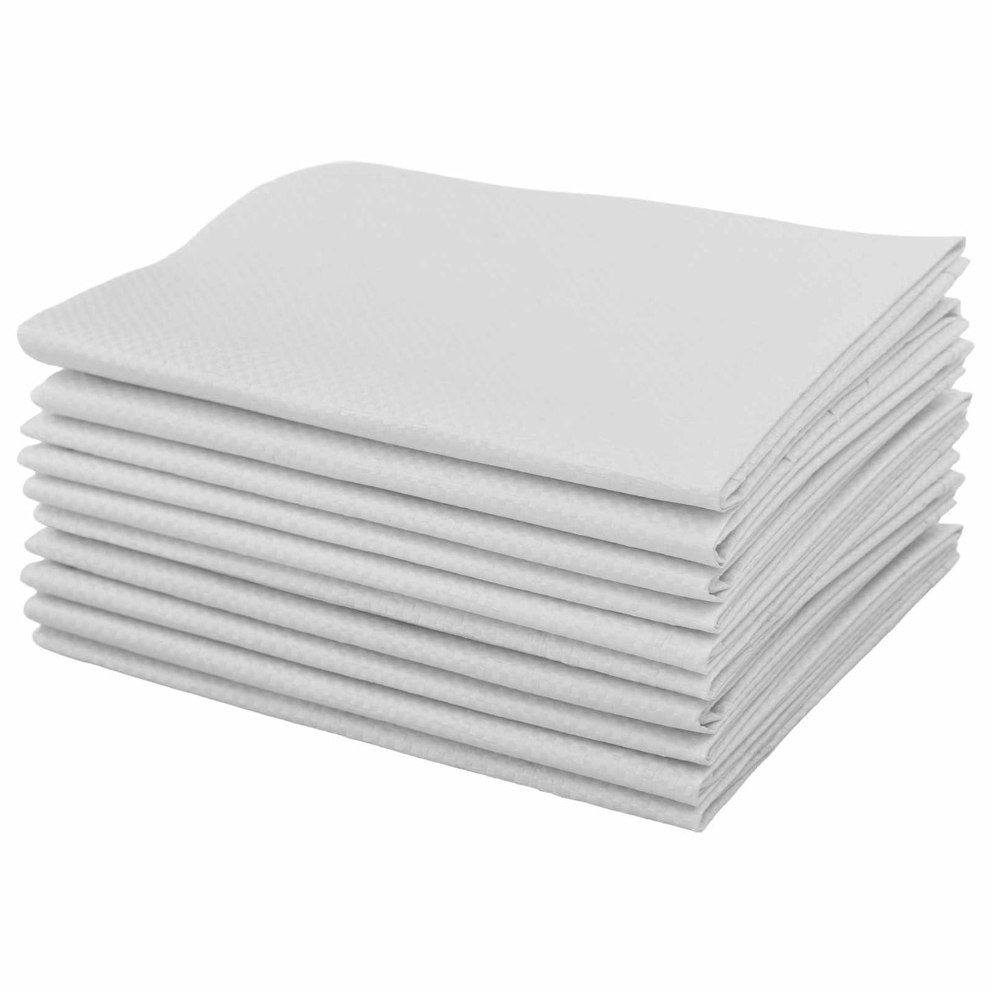Woven Sacks 100 pcs White 40 x 60 cm PP