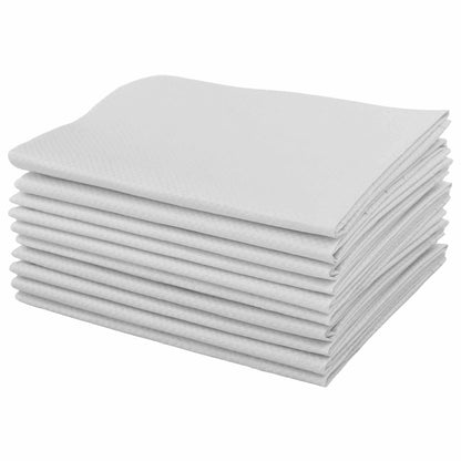 Woven Sacks 250 pcs White 30 x 45 cm PP