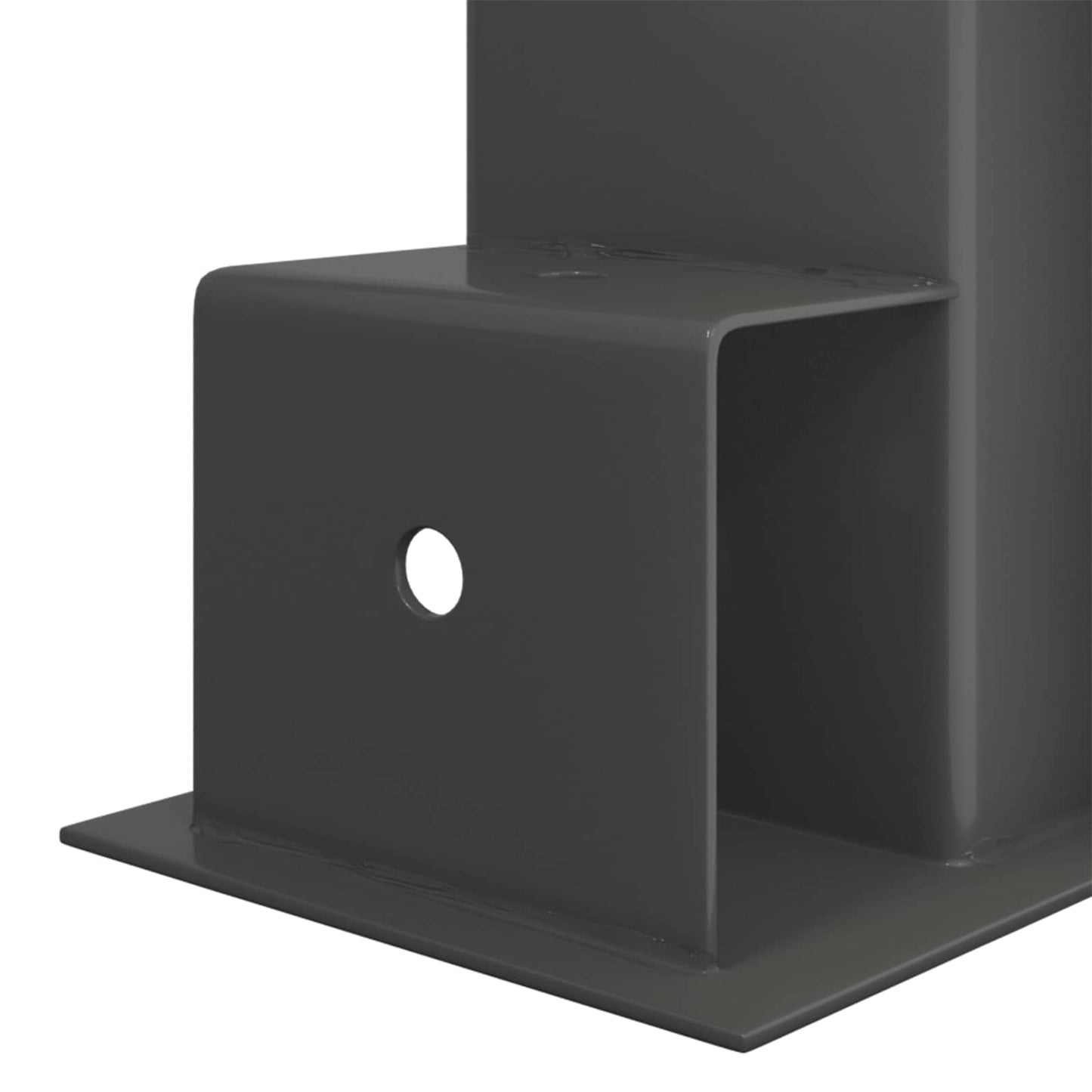 Firewood Stack Aid 12 pcs Anthracite 34 x 10 x 15 cm Steel