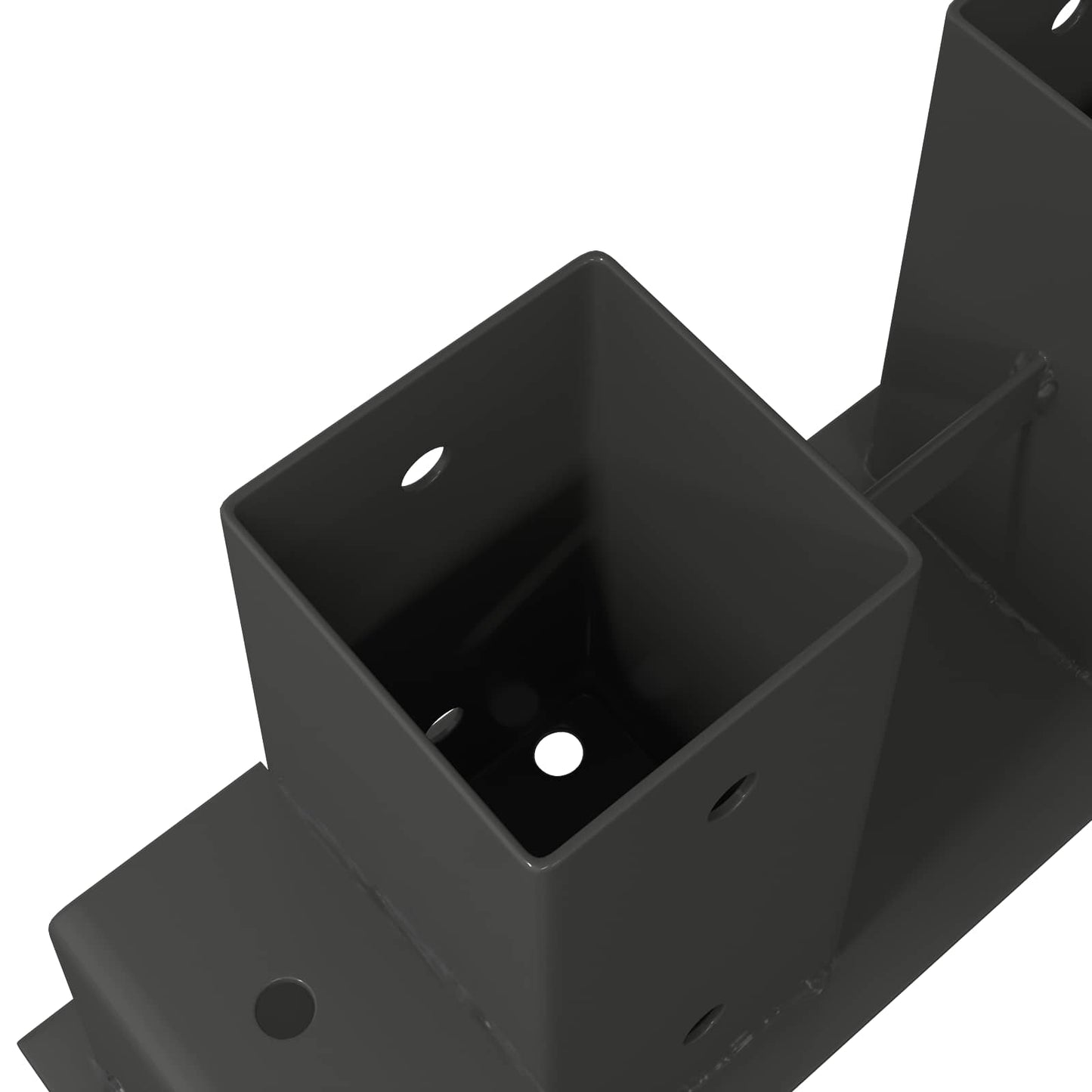 Firewood Stack Aid 12 pcs Anthracite 34 x 10 x 15 cm Steel