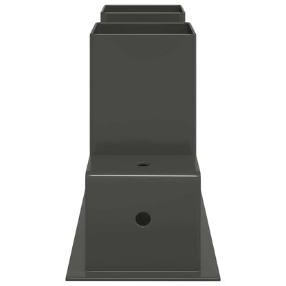 Firewood Stack Aid 12 pcs Anthracite 34 x 10 x 15 cm Steel