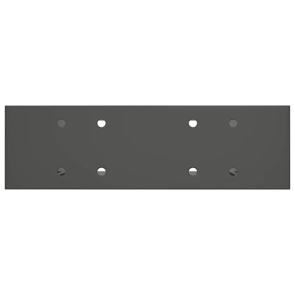 Firewood Stack Aid 12 pcs Anthracite 34 x 10 x 15 cm Steel