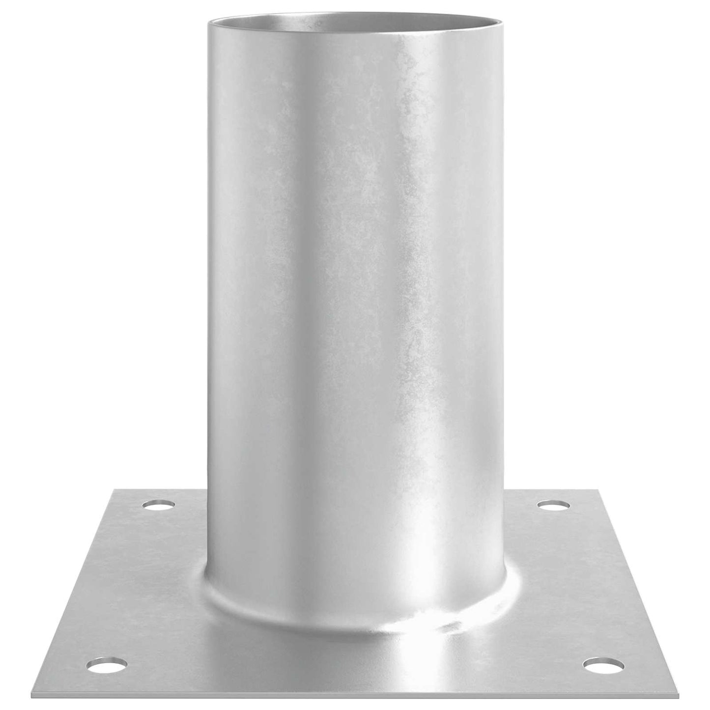 Round Ground Anchor 4 pcs Silver 15 x 15 x 15 cm Metal