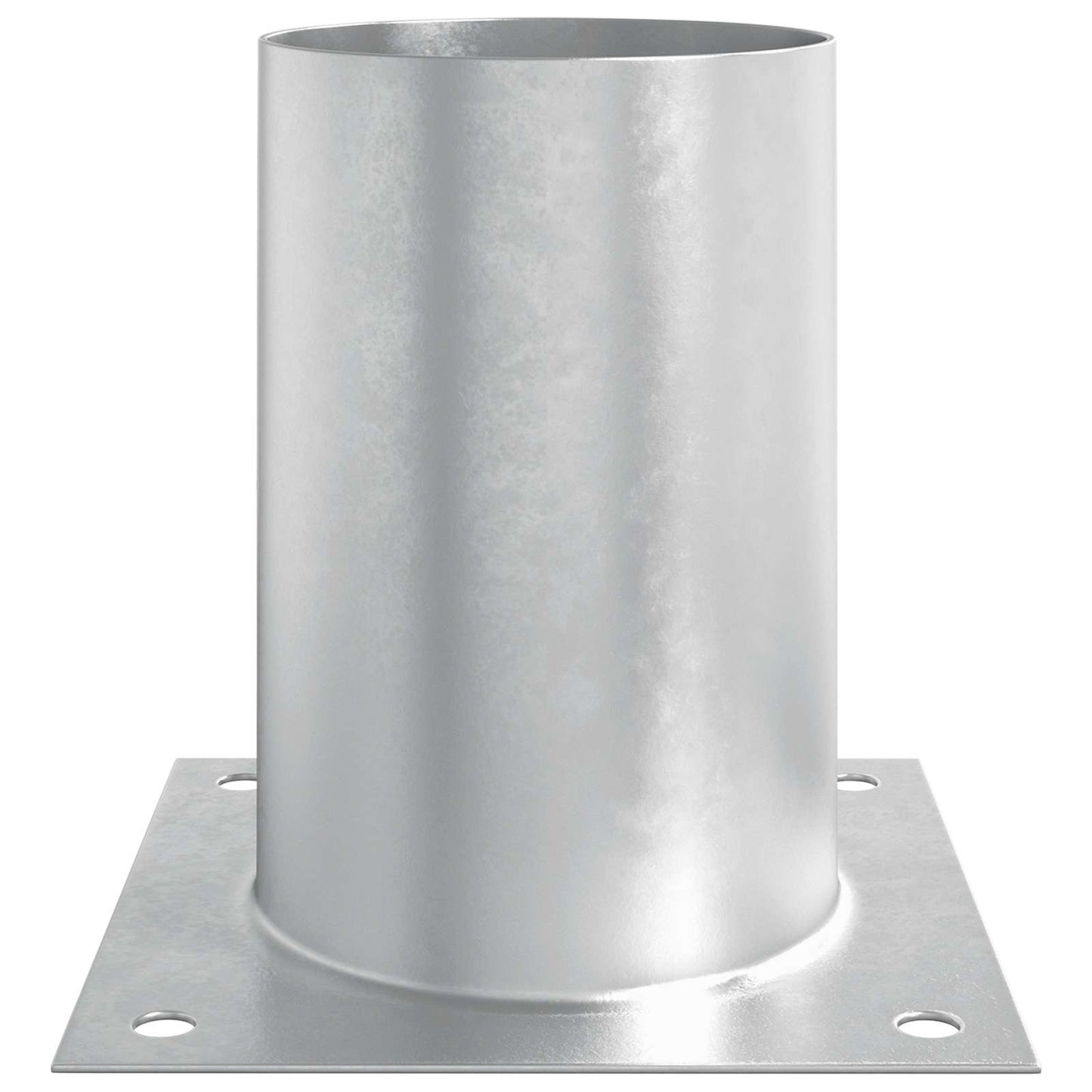 Round Ground Anchor 12 pcs Silver 15 x 15 x 15 cm Metal