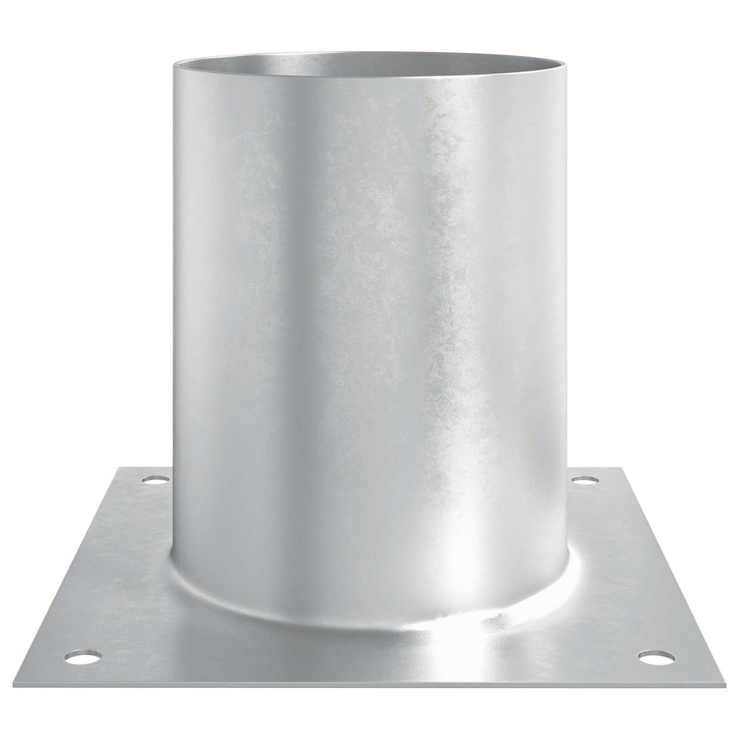 Round Ground Anchor 12 pcs Silver 18 x 18 x15 cm Metal