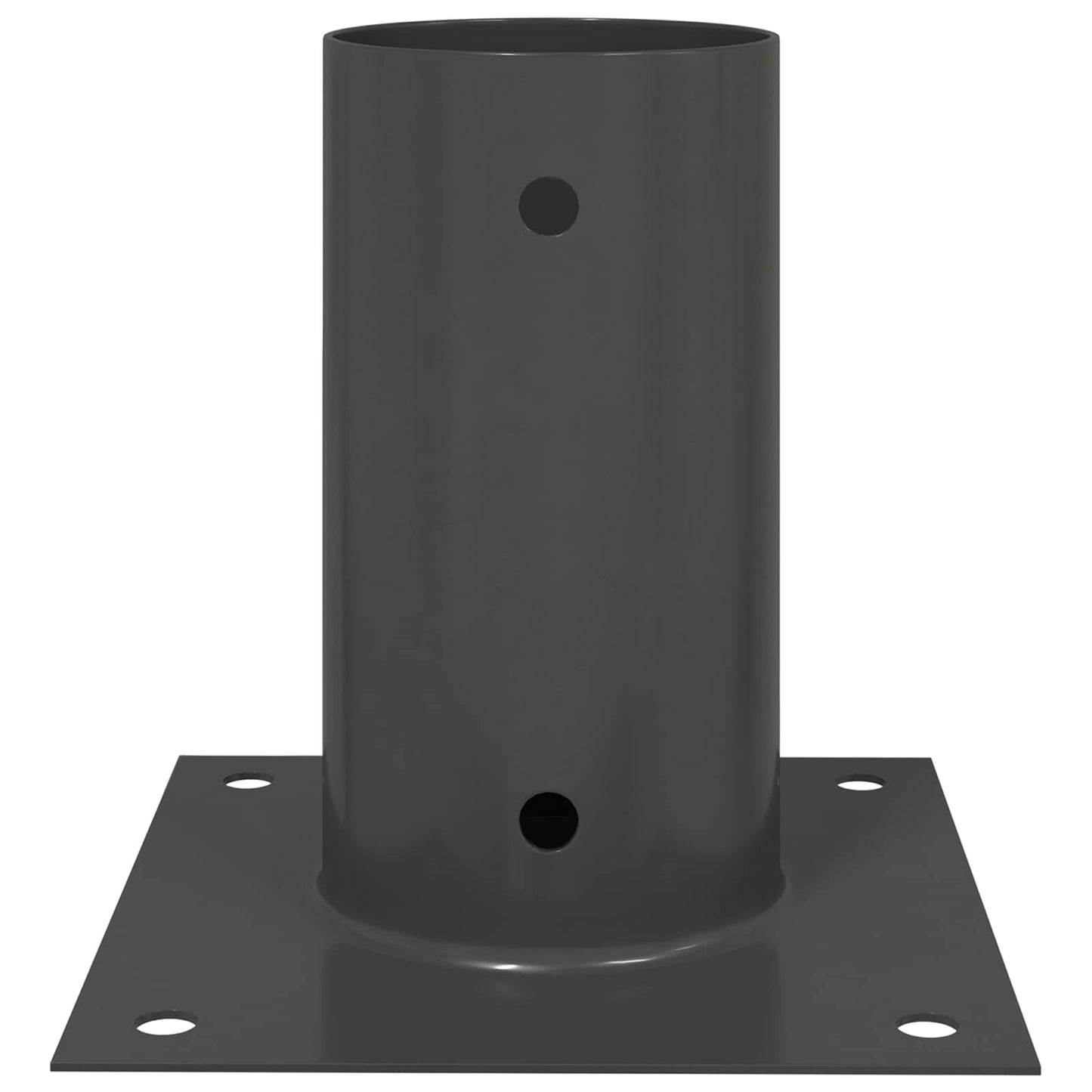 Round Ground Anchor 12 pcs Anthracite 15 x 15 x 15 cm Metal