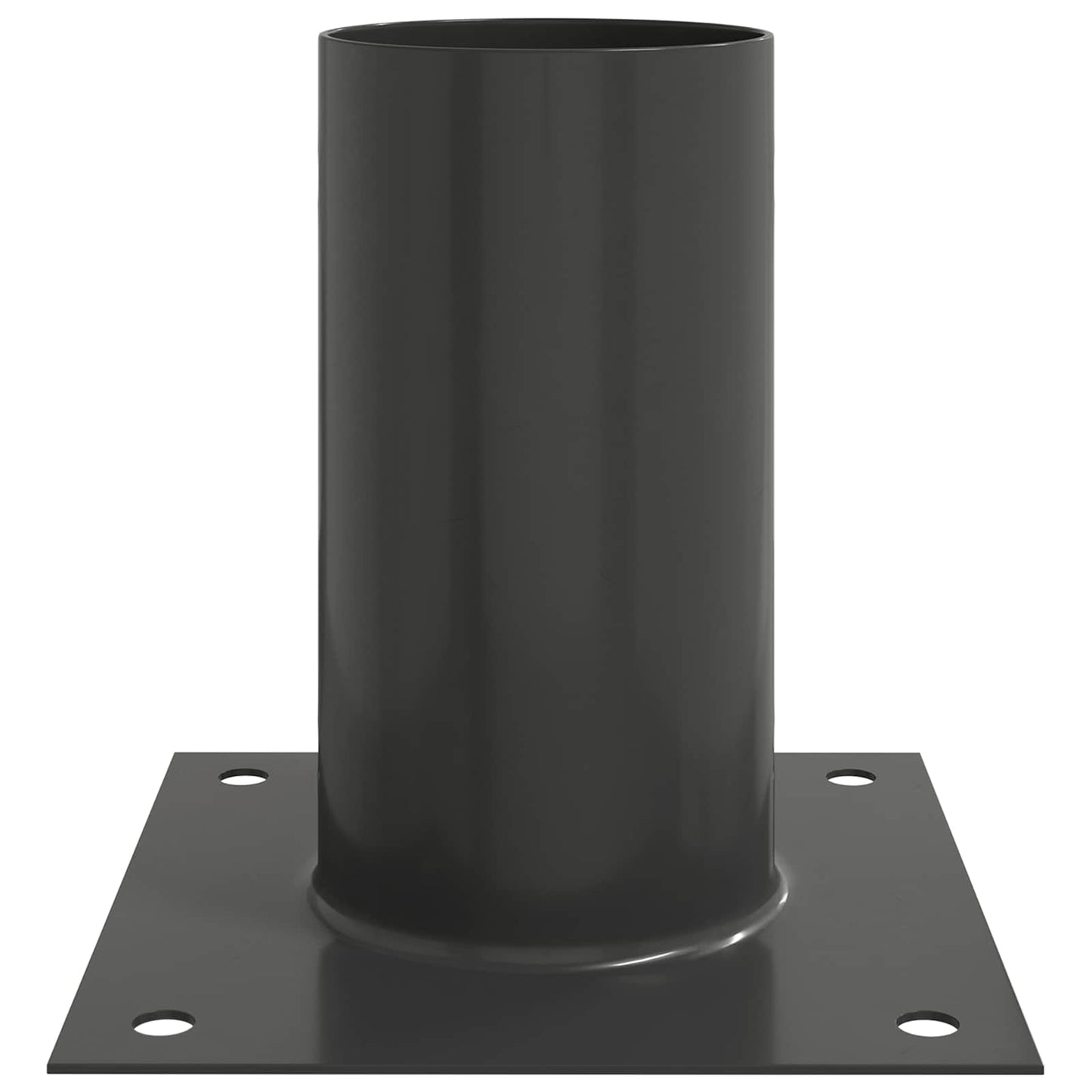 Round Ground Anchor 12 pcs Anthracite 15 x 15 x 15 cm Metal