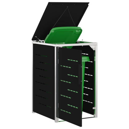 Wheelie Bin Storage for 1 Bin 240L Black