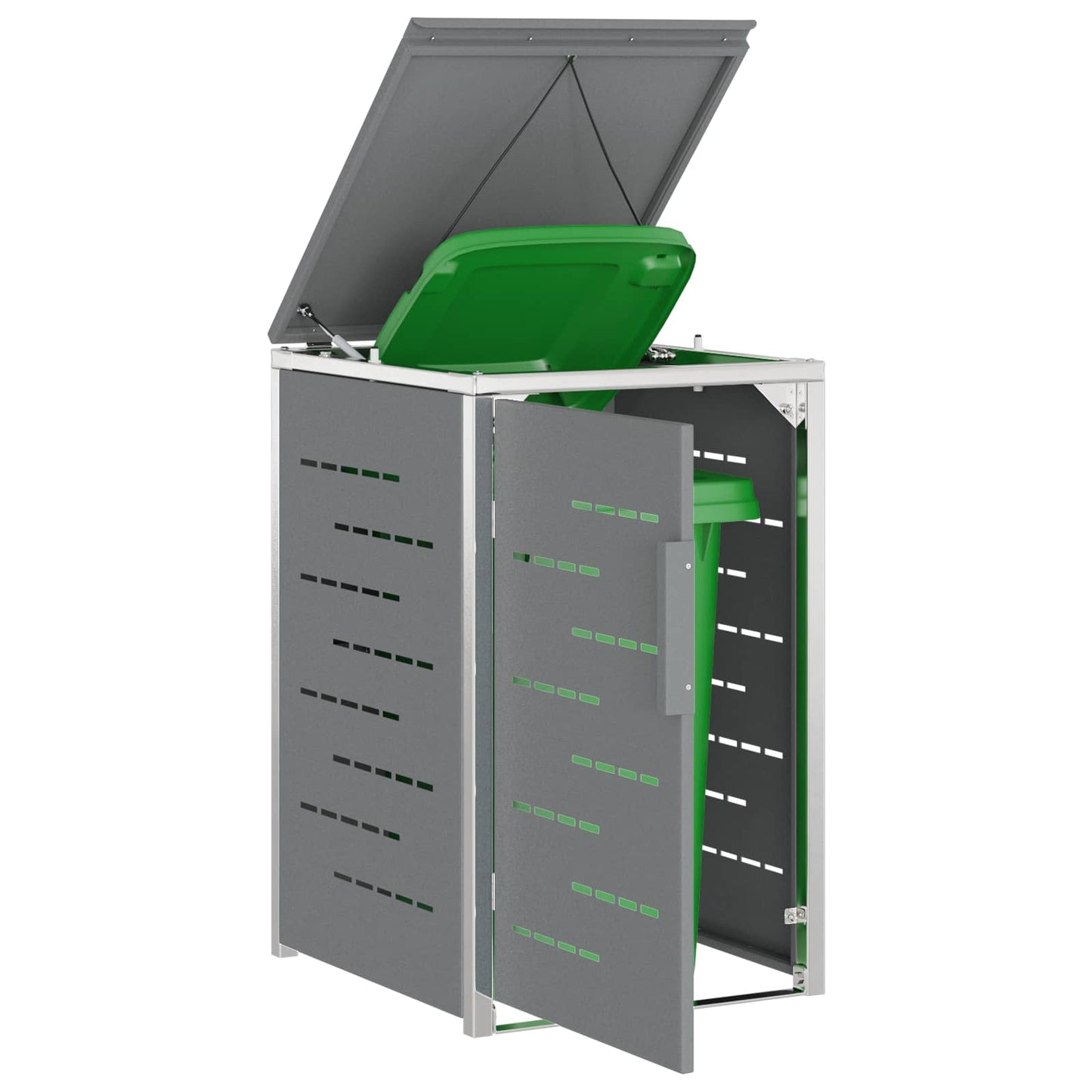 Wheelie Bin Storage for 1 Bin 240L Grey