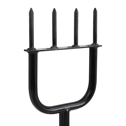 Lawn Aerator Tool Black 95 x 27 cm Plastic