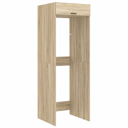 Wash Machine Cabinet Sonoma 67.5 x 68 x 200 cm Engineered wood