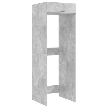 Wash Machine Cabinet with Storage Concerte 67.5 x 68 x 200 cm