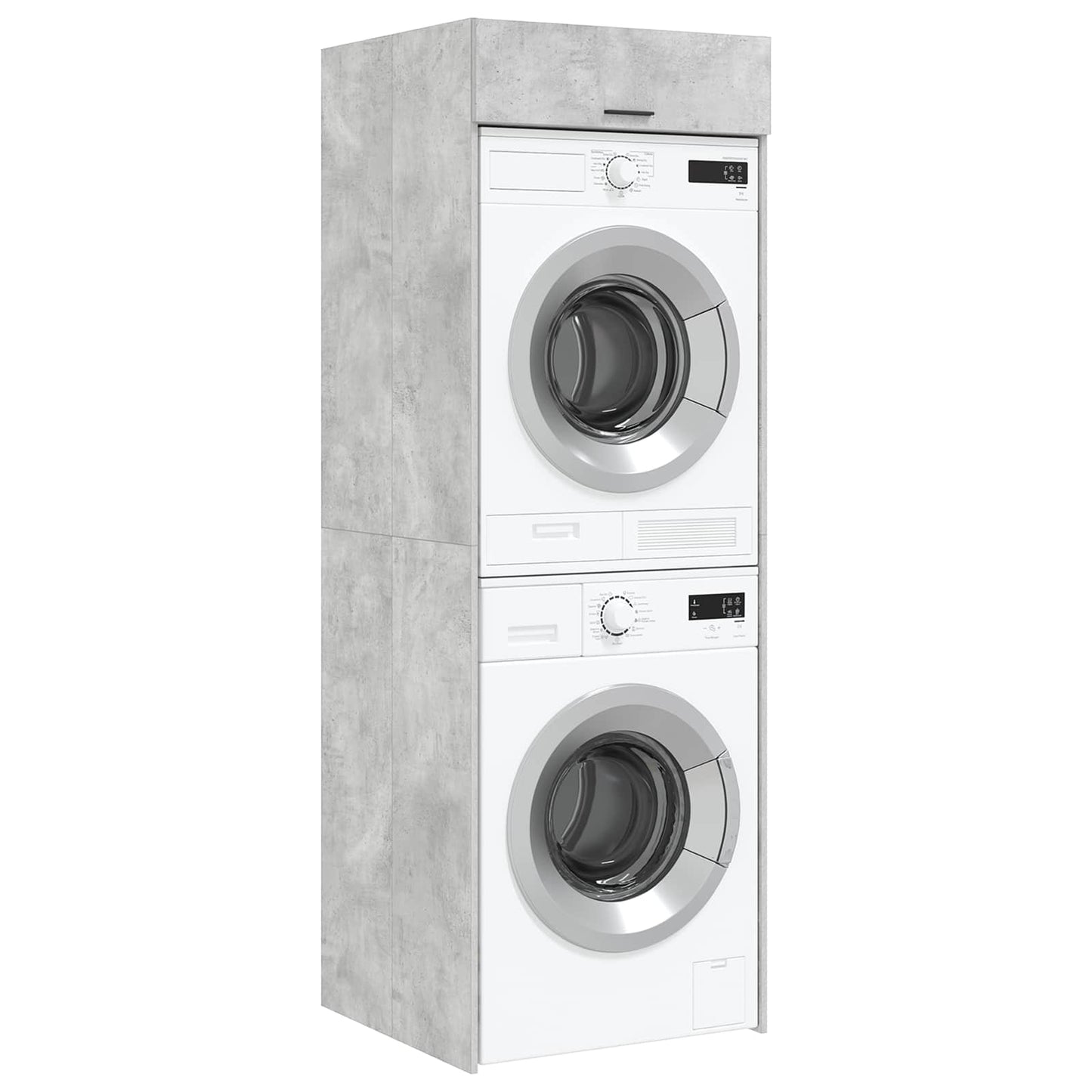 Wash Machine Cabinet with Storage Concerte 67.5 x 68 x 200 cm