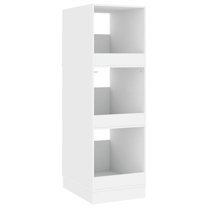 Laundry Cabinet with Storage with Door White Engineered wood