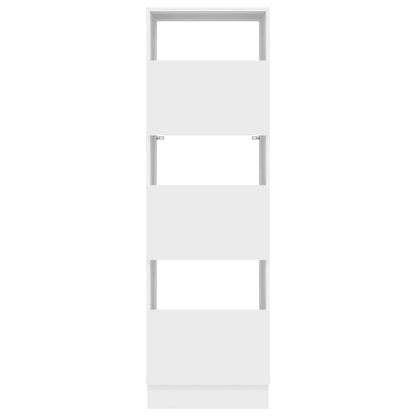 Laundry Cabinet with Storage with Door White Engineered wood