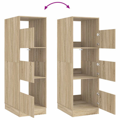 Laundry Cabinet Sonoma 50 x 68 x 162 cm Engineered wood