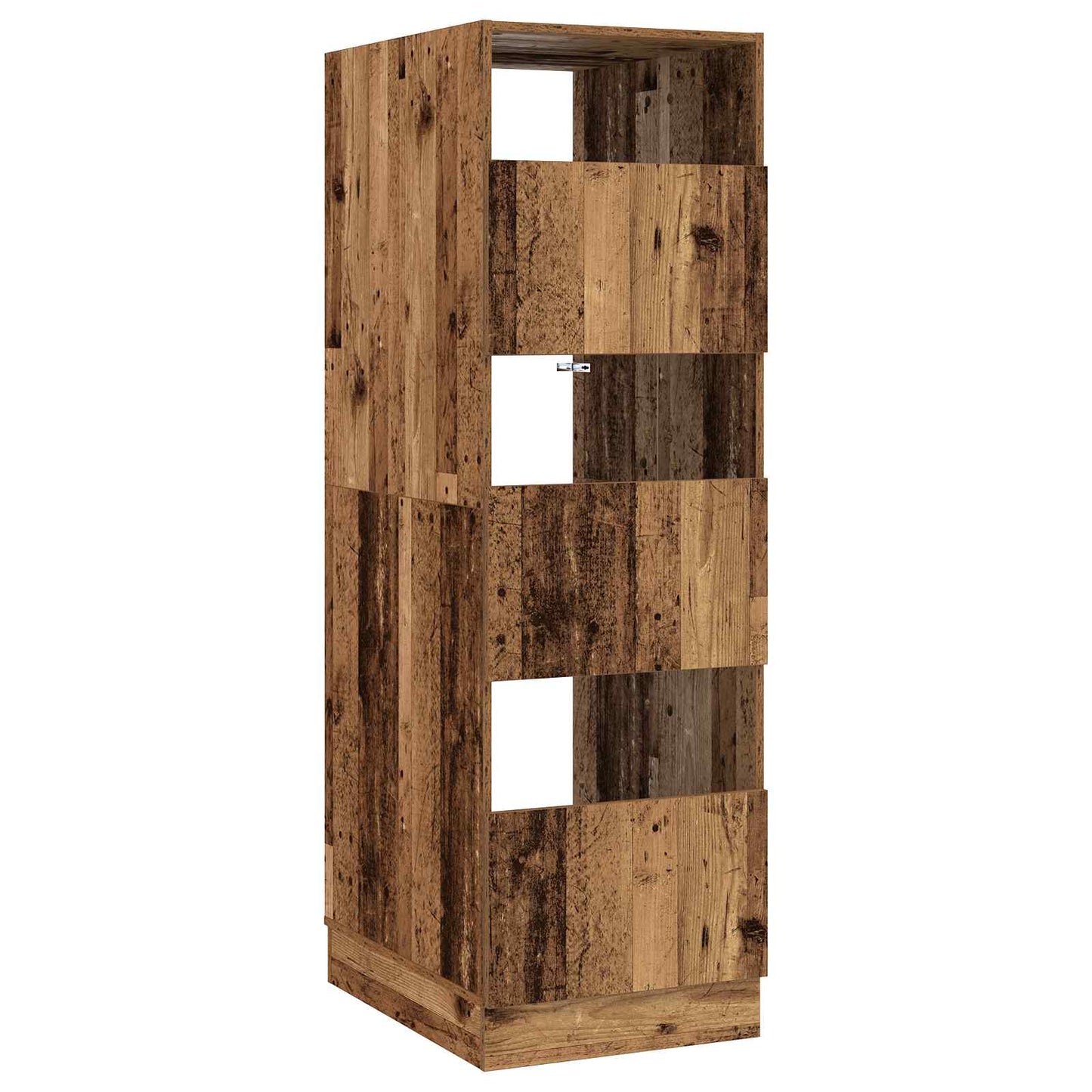 Laundry Cabinet with Storage with Door Old Wood Engineered wood