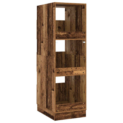 Laundry Cabinet with Storage with Door Old Wood Engineered wood