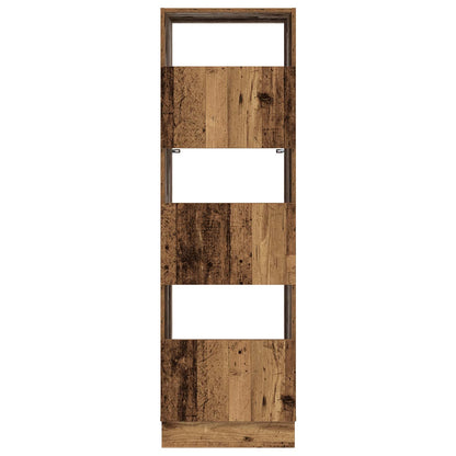 Laundry Cabinet with Storage with Door Old Wood Engineered wood