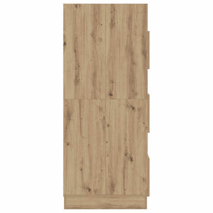 Laundry Cabinet Artisan Oak 50 x 68 x 162 cm Engineered wood