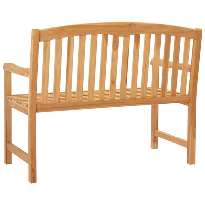 Handcarved Rose Bench 114 x 60.5 x 95 cm Solid Teak Wood